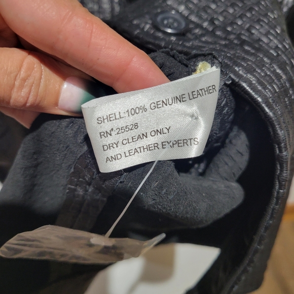 Saxony Leather Shirt Jacket - Picture 4 of 12